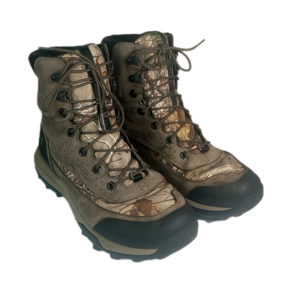Under Armour X Storm Boots Men’s 10.5 Cupron Waterproof Camouflage 1299238-943