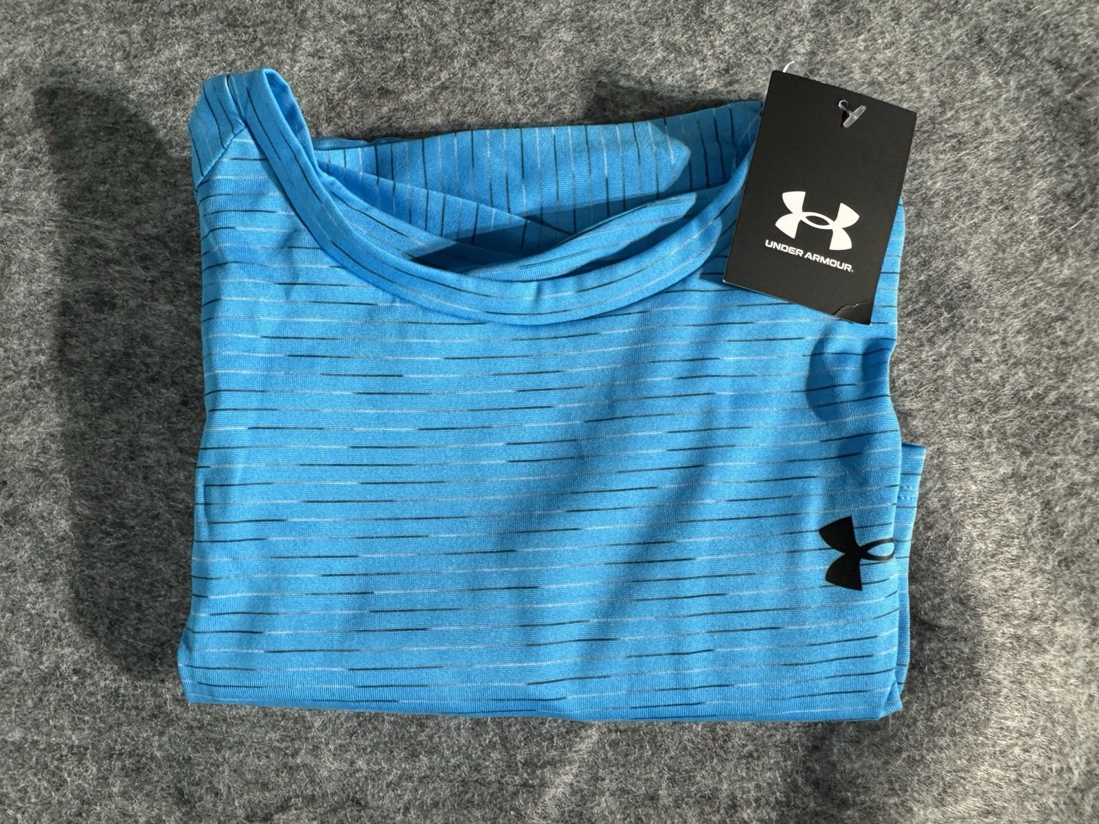NEW Under Armour Shirt Blue Loose UA Tech 2.0 Dash Tee Pullover Crew Mens XL