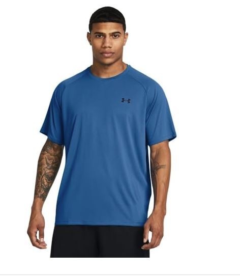Under Armour Tech 2.0 Tee Short Sleeve Shirt , New W/ tags Photon Blue L