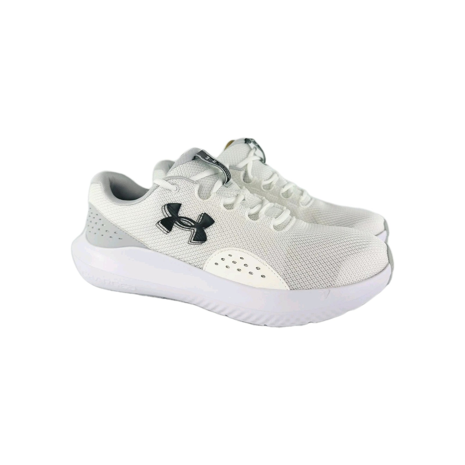 Under Armour Men’s Charged Surge 4 Running Shoes US 12 White UA Athlet Sneakers