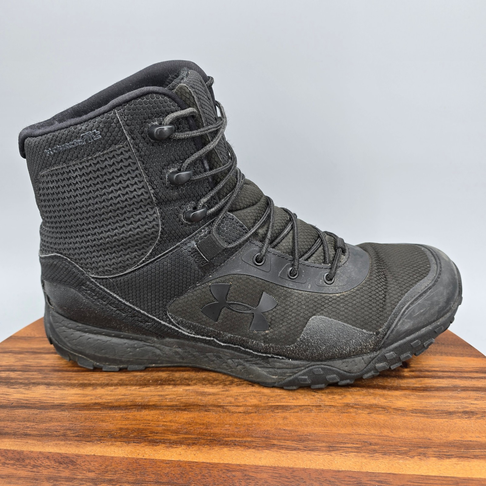 Under Armour Valsetz RTS 1.5 Boots Mens 10.5 Black Tactical Combat NO INSOLES