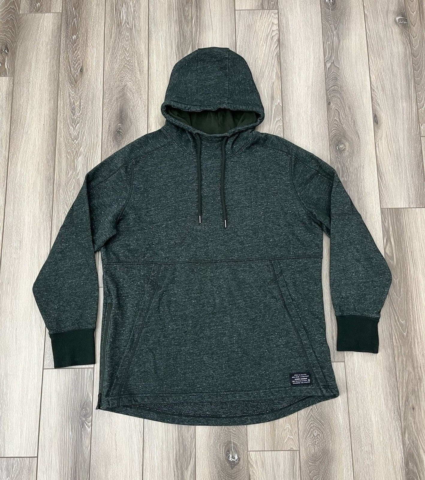 Under Amour Artillery Green Heather UA Sportstyle Pullover Hoodie Men’s Sz XL