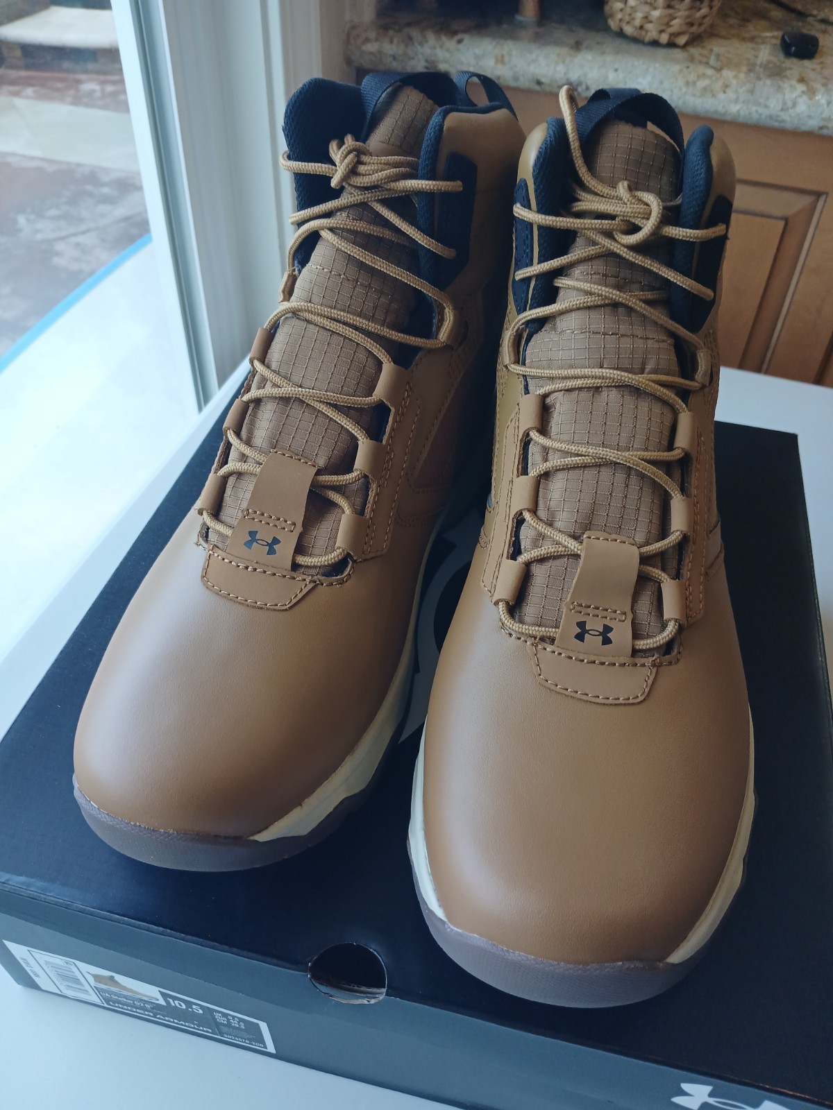 Under Armour Mens UA Stellar G2 6″ Tactical Hiking Boots 3025578-200 – Size 10.5