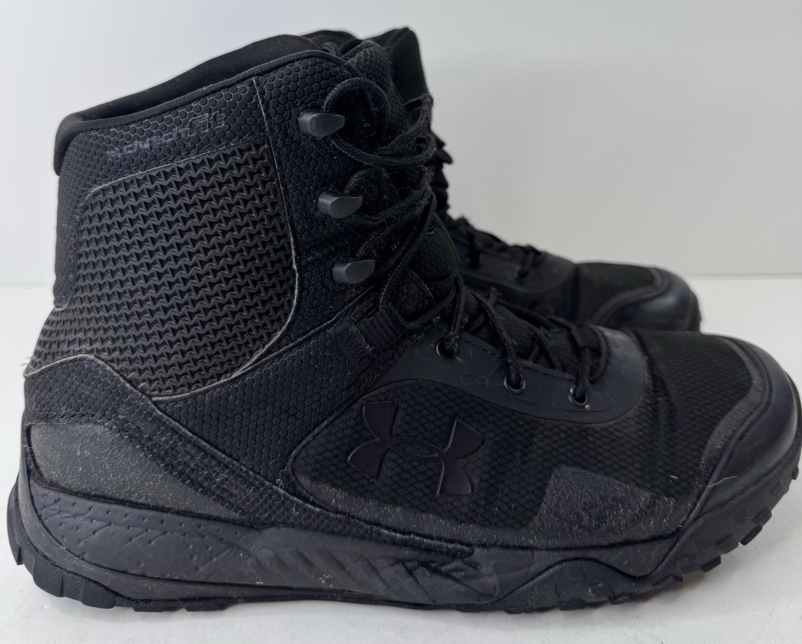 Under Armour Boots Mens Size 9 Black Valsetz RTS 1.5 6″ Lace Up 3021034-001