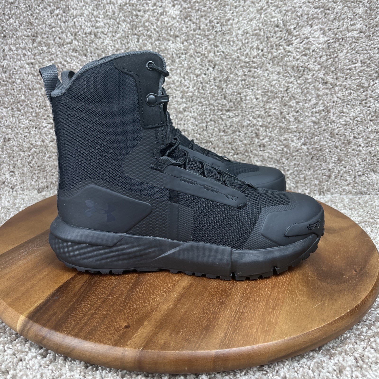 Under Armour  Charged Valsetz Men’s Size 6.5 Zip Boots Tactical Black NEW Shoes