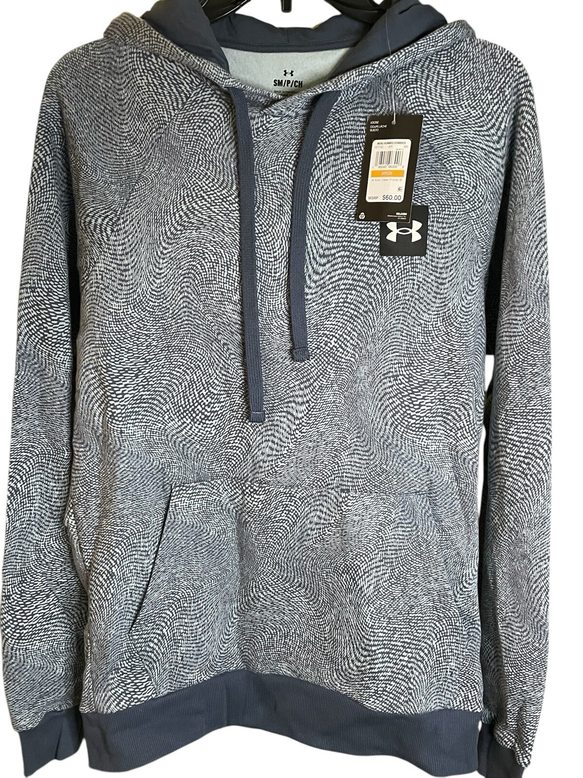 Men’s Fleece UNDER ARMOUR UA RIVAL  HOODIE HOODED SWEATSHIRT NWT