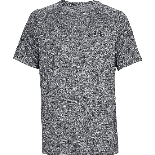 ‎Under Armour Men’s Tech 2.0 Short Sleeve T-Shirt Steel Gray/Black XL