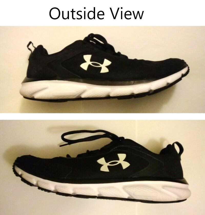 Under Armour Men’s UA Charged Assert Shoes 3024590-001 Size 9.5