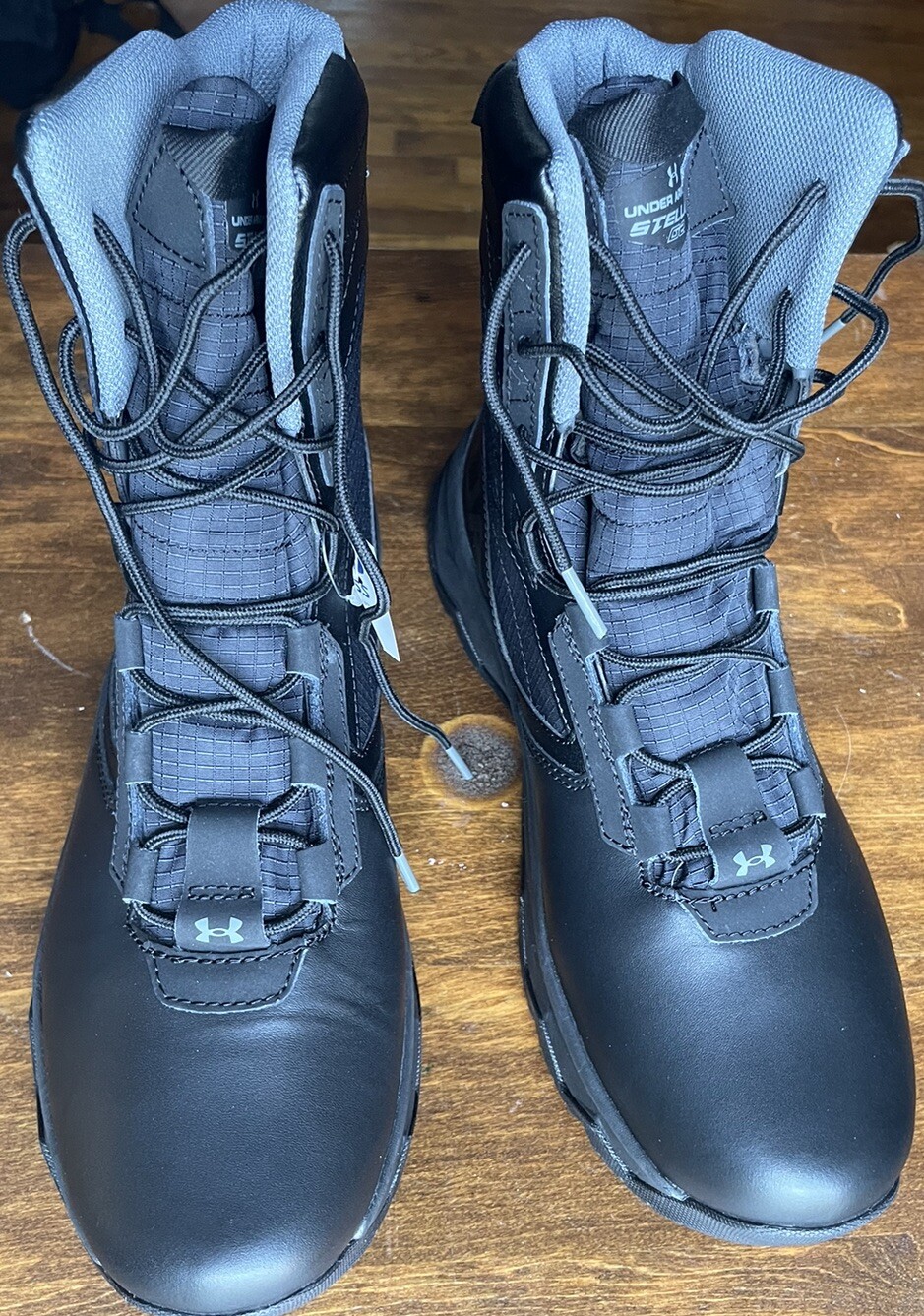 Under Armour Men’s Stellar Tactical Black Boots Sz 9.5