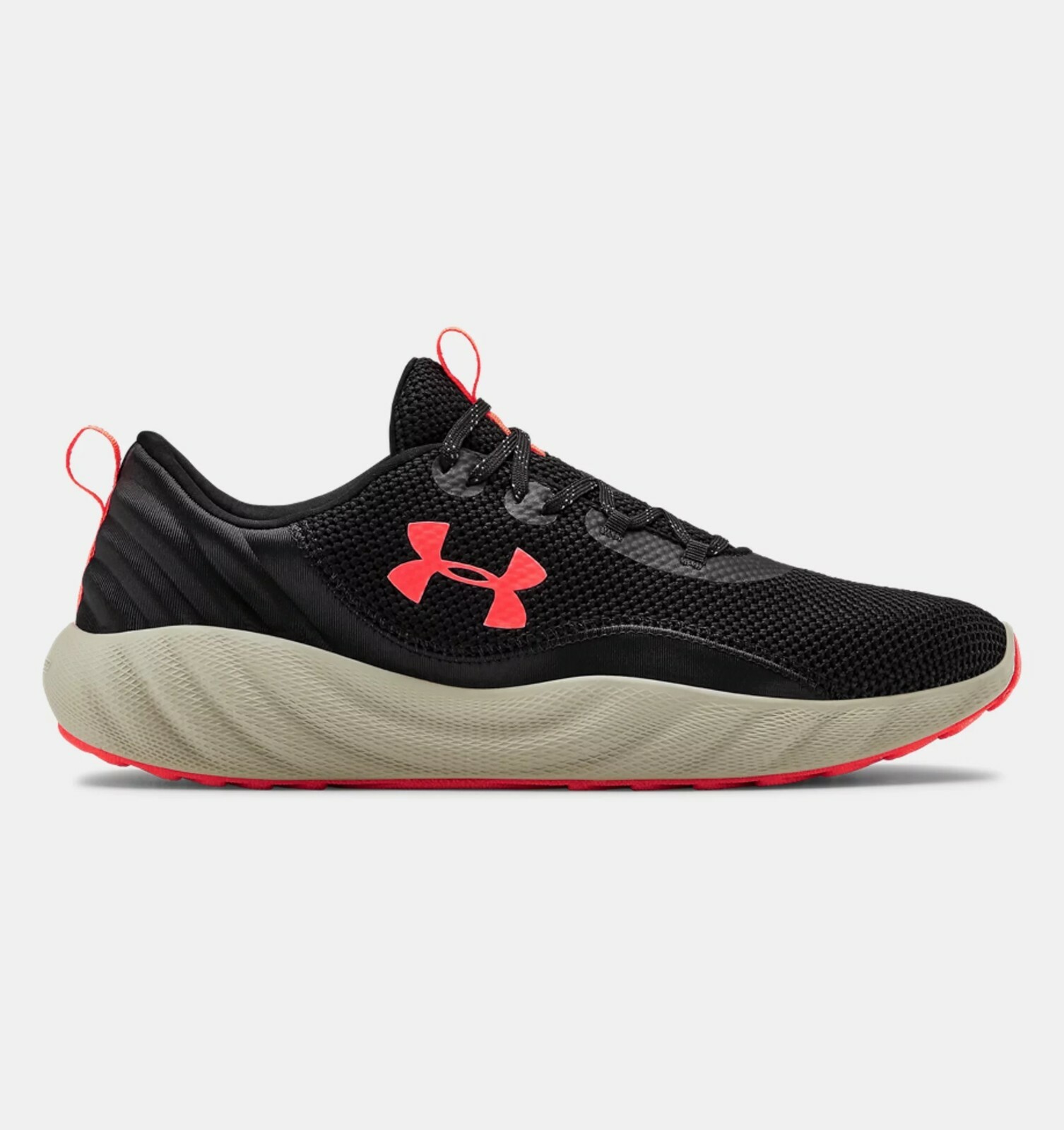 UNDER ARMOUR 3022038 BLACK MEN’S CHARGED WILL SPORTSTYLE SNEAKERS SIZE 10