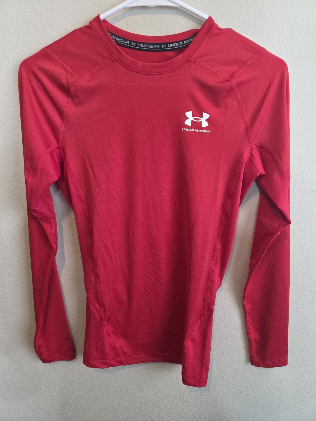 UNDER ARMOUR MEN’S HEATGEAR COMPRESSION SHIRT NEW 1361524 600 SMALL