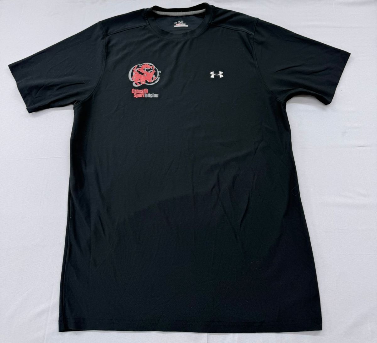 Under Armour Men’s HeatGear Compression Black T-Shirt MD