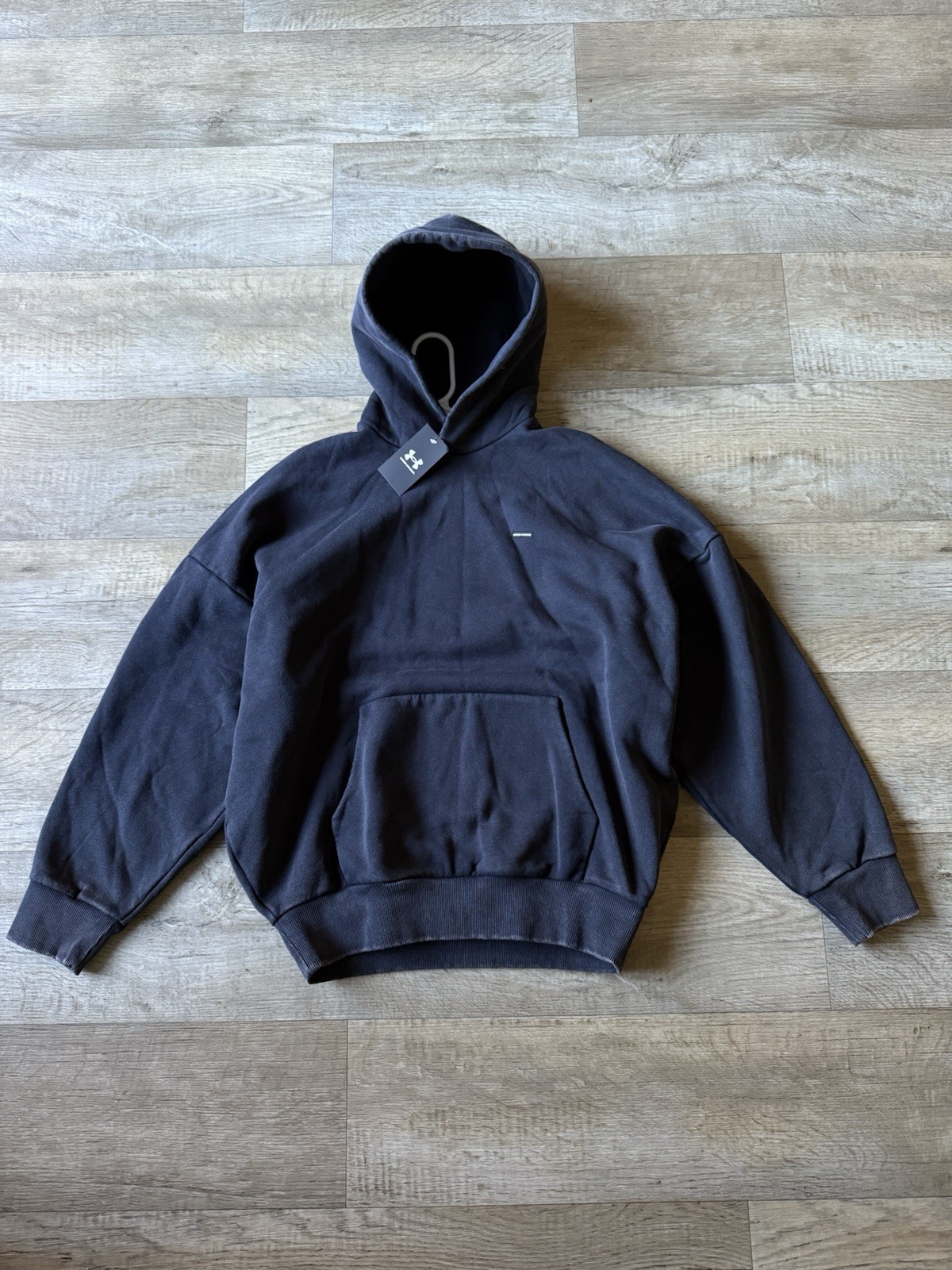 Under Armour Men’s Icon Heavyweight Fleece Wash Oversized Hoodie M Black (78)