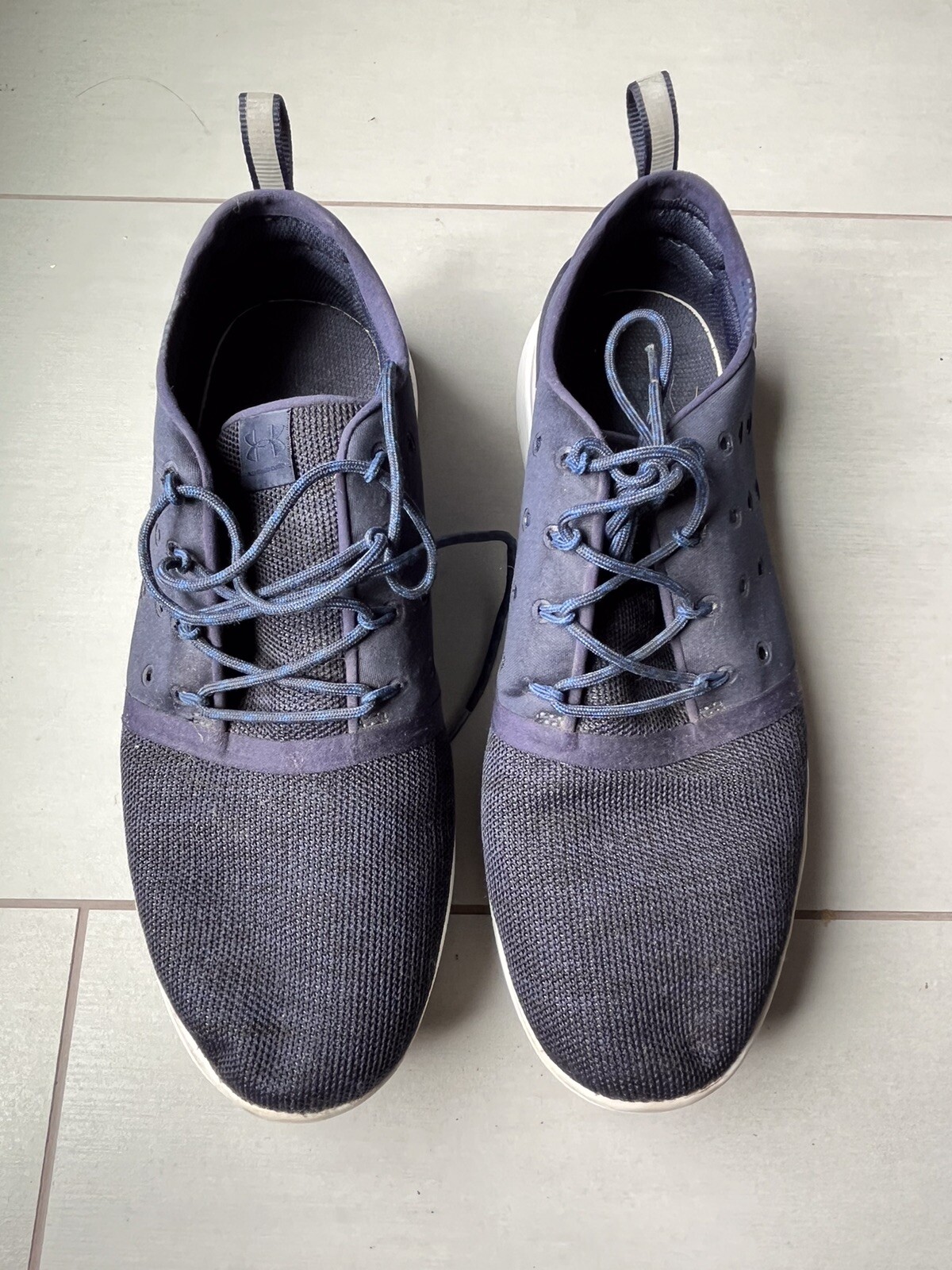 Under Armour Men’s Charged Navy shoes, size 10, $16.99 OBO