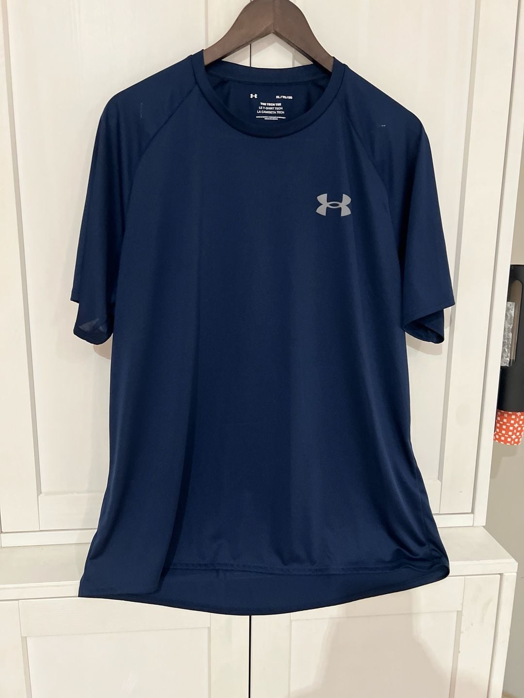 Under Armour Men’s UA Tech 2.0 Short Sleeve T-Shirt Navy Blue XL