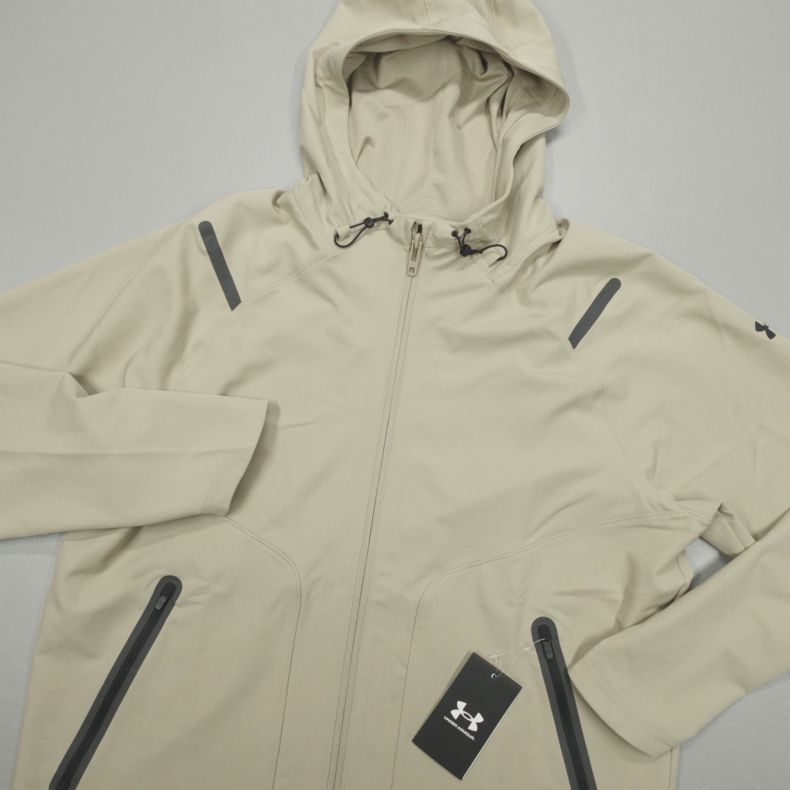 Under Armour UA Unstoppable Full-Zip Jacket Men’s Size M City Khaki 1370494