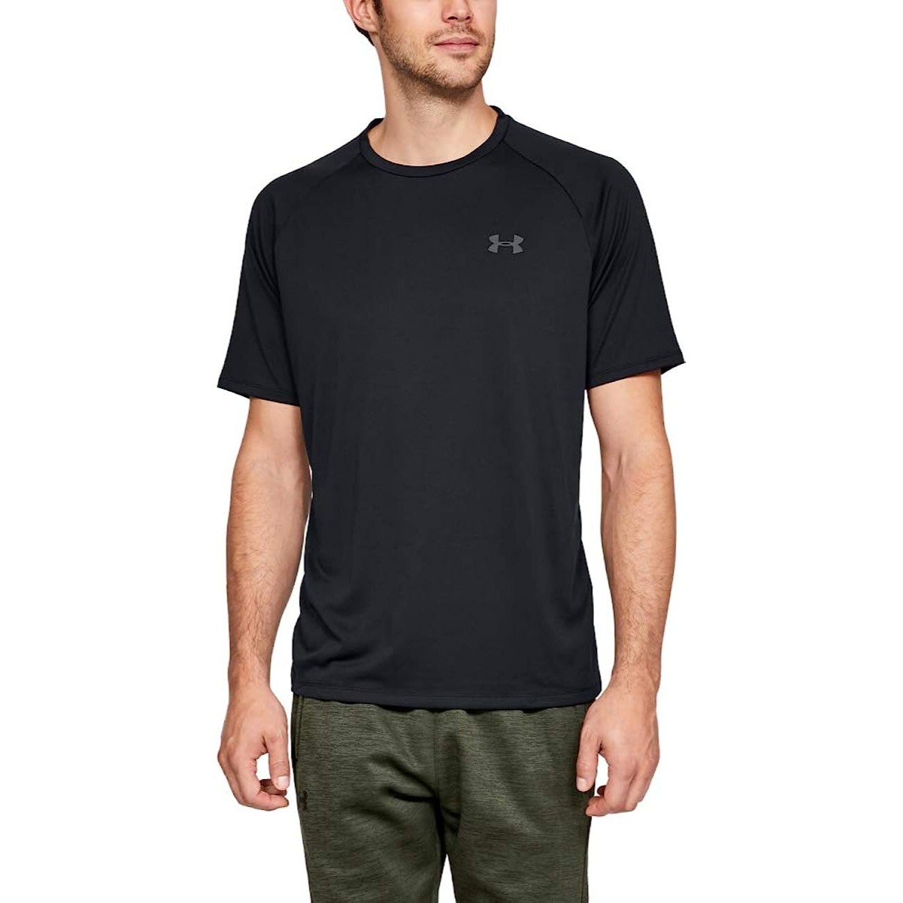 Under Armour Men’s Tech 2.0 Short Sleeve T-shirt Black Large New UA Athletic