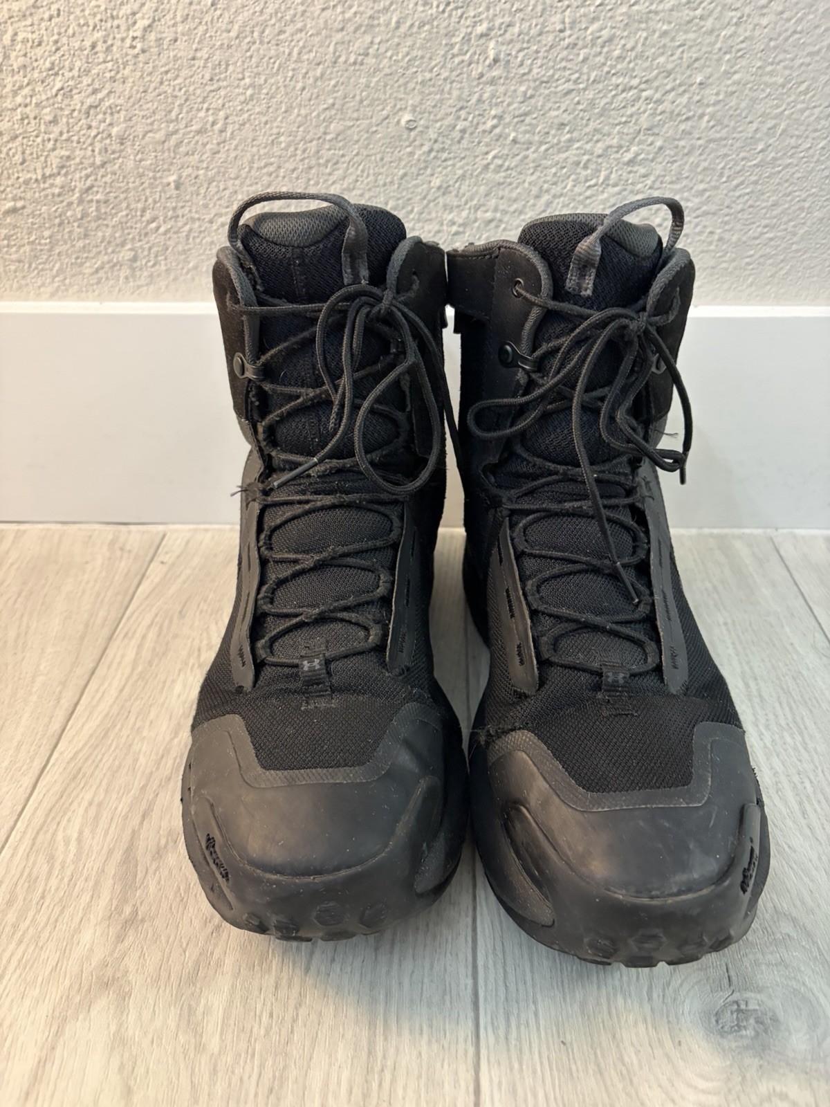 Under Armour Micro G Valsetz Men’s Tactical Boots – Black/Jet Gray-001, US 10