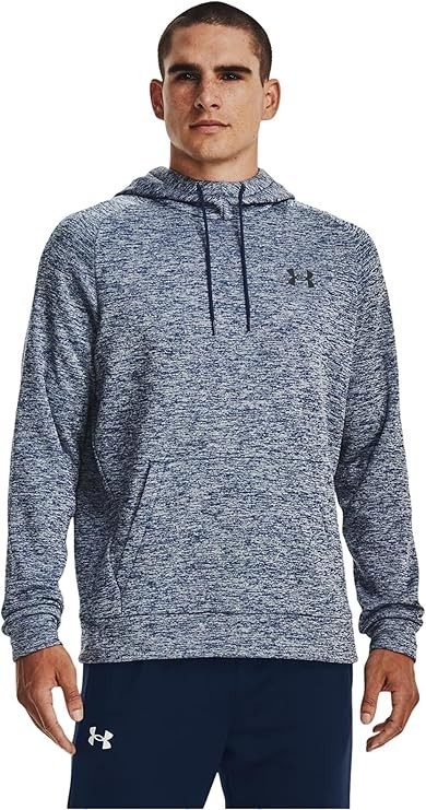 Under Armour Men’s Armour Fleece Twist Hoodie (Midnight Navy) 1373405-410
