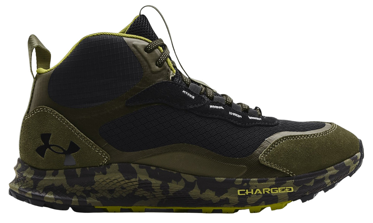 UNDER ARMOUR DARK GREEEN MENS BOOT UA CHARGED BANDIT TREK 2 PRT 3024759-003