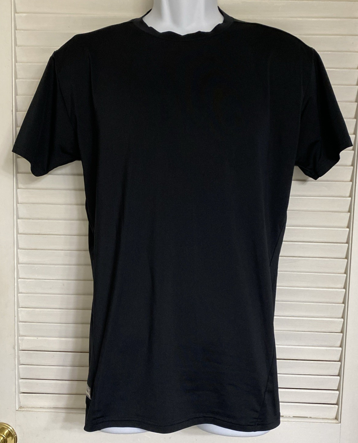 Men’s UA Tactical HeatGear® Compression Short Sleeve T-Shirt, XL, Black