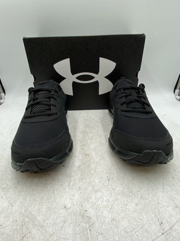 Under Armour Mens Charged Assert 10 3026175-004 Black Sneaker Shoes Size 10