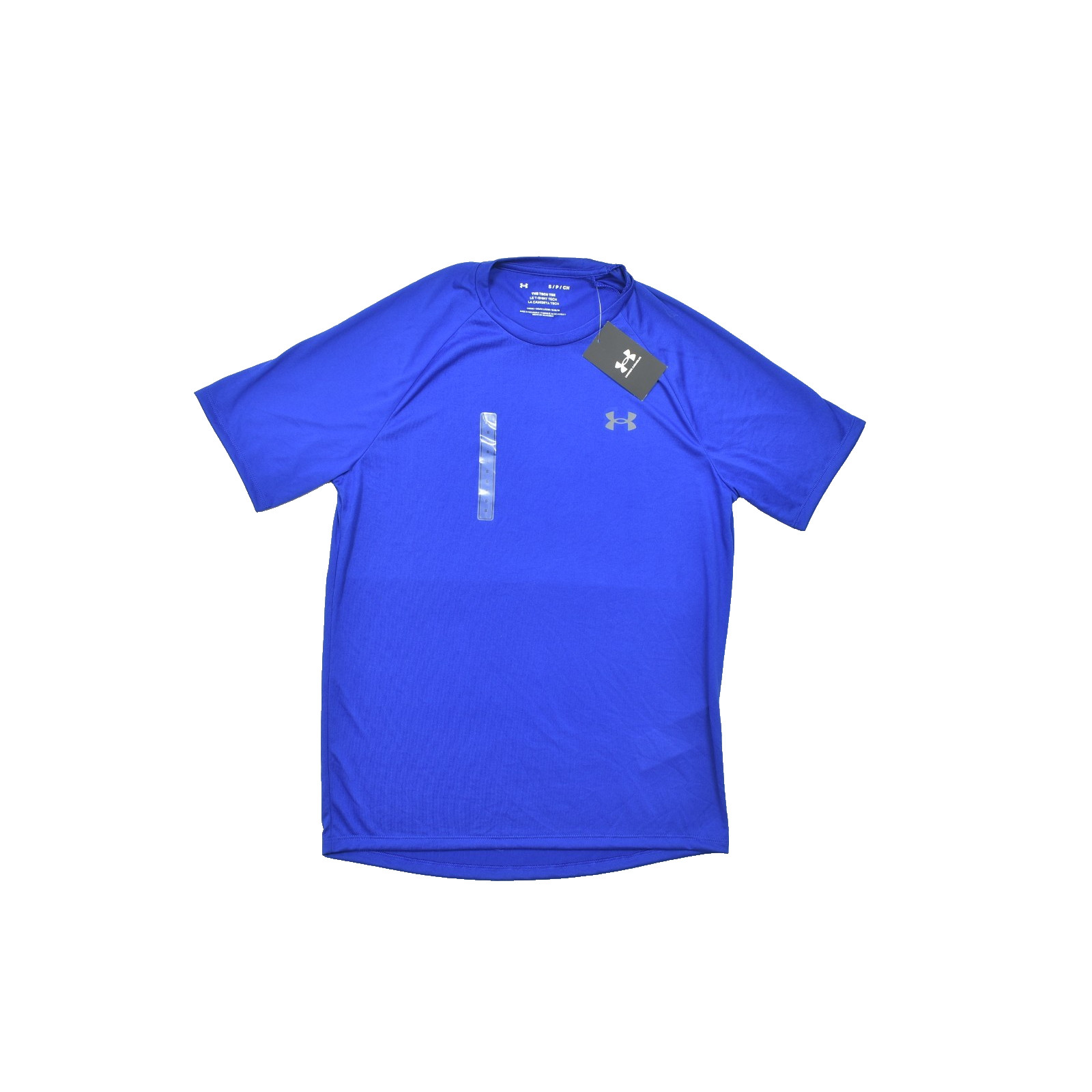 NEW Under Armour UA Tech 2.0 Short Sleeve T-Shirt Loose Fit Blue Size Small