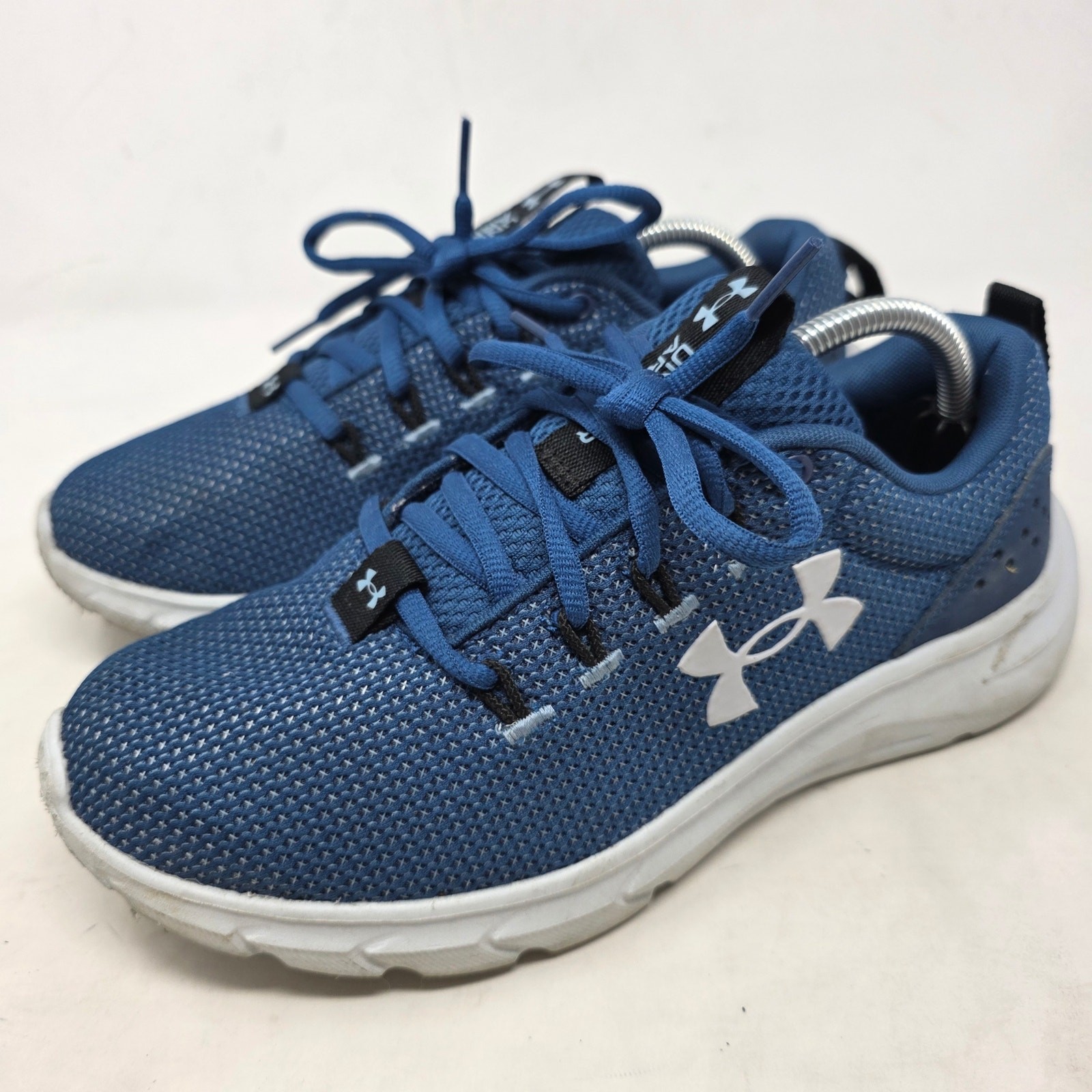 Under Armour Charged Assert 10 Navy Running Shoes Mens Size 7