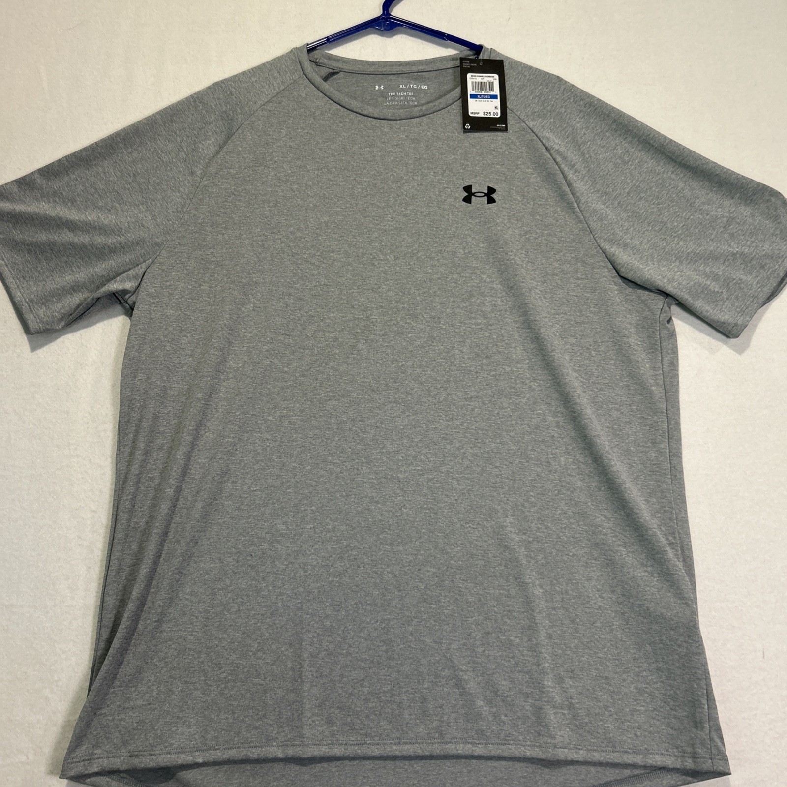 Under Armour Mens XL Training UA Tech 2.0 T-Shirt Short Sleeve 1326413 -036