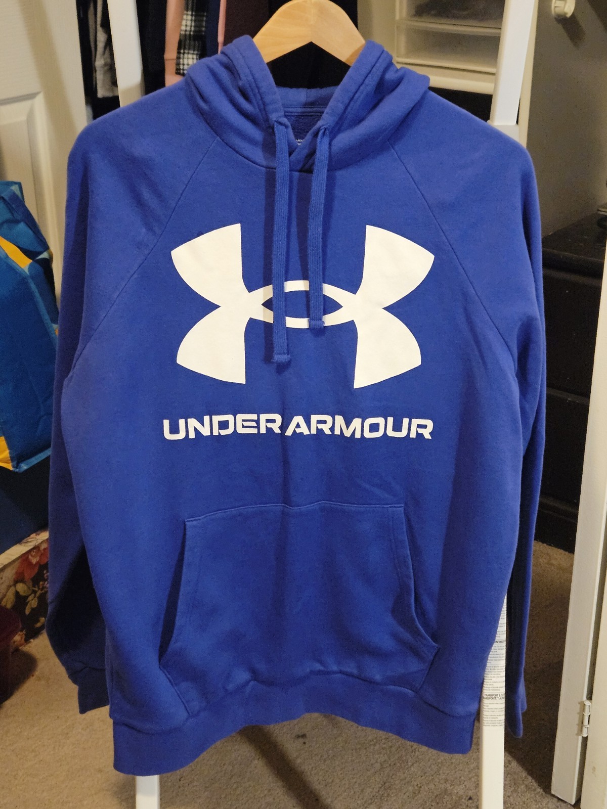 Under Armour Fleece Storm Big Logo Men’s Hoodie, Size Medium – NWOT – OBO