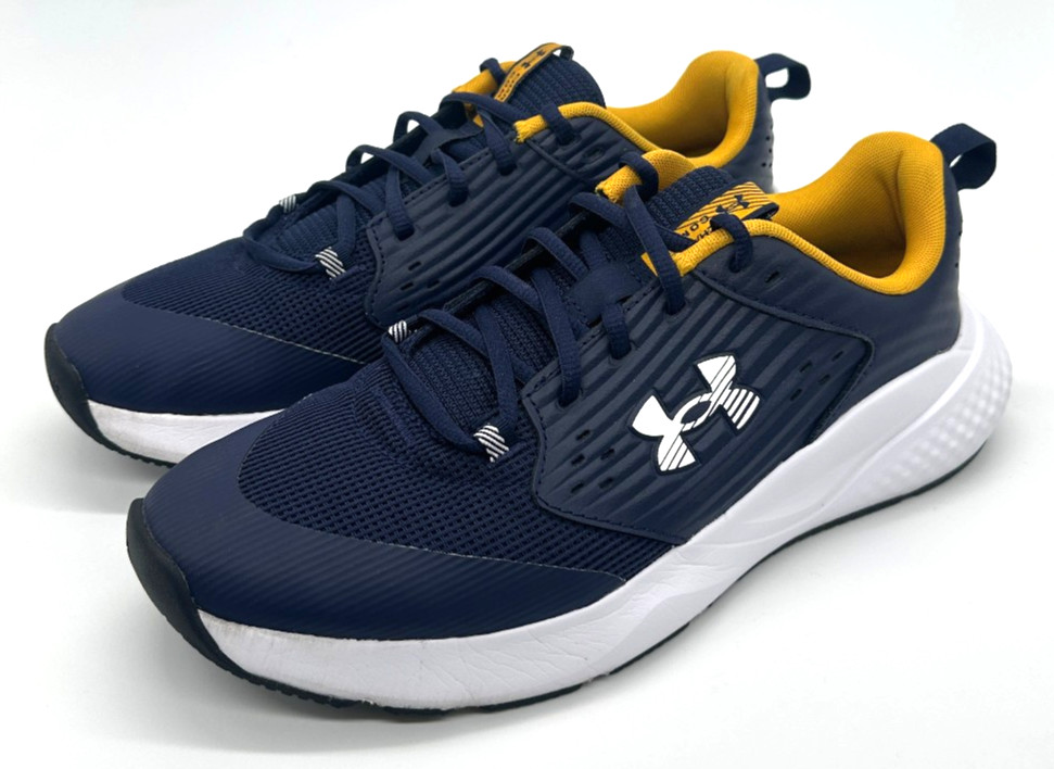 Under Armour Charged Commit Trainer Shoes Men’s Size 10 Blue