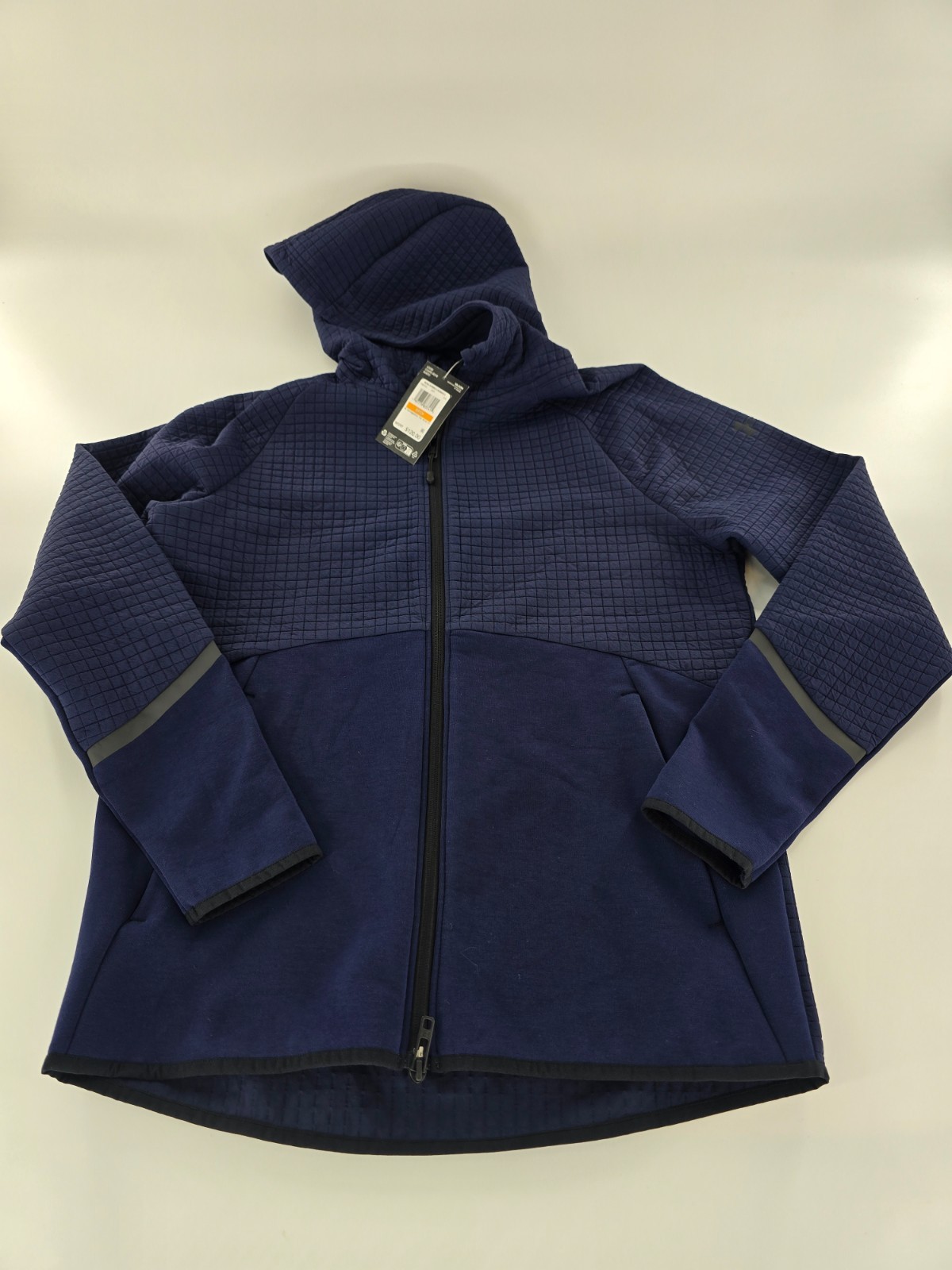 Under Armour UA Unstoppable Fleece Grid Full-Zip Jacket Men’s S Blue 1386543 NWT