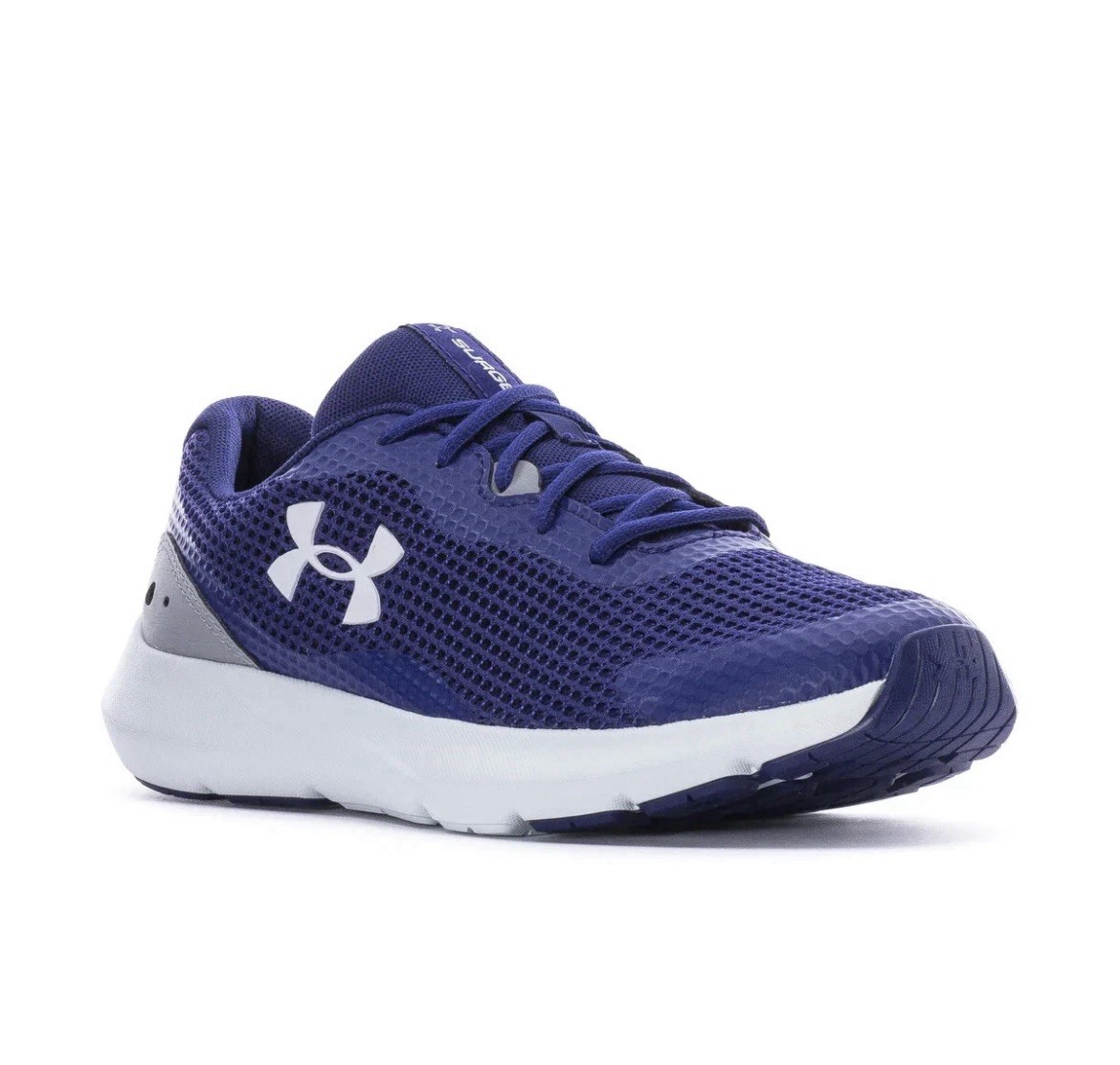 Under Armour UA Surge 3 Low Lace Up Sneaker Trainers  Men Shoes Blue Size 11.5