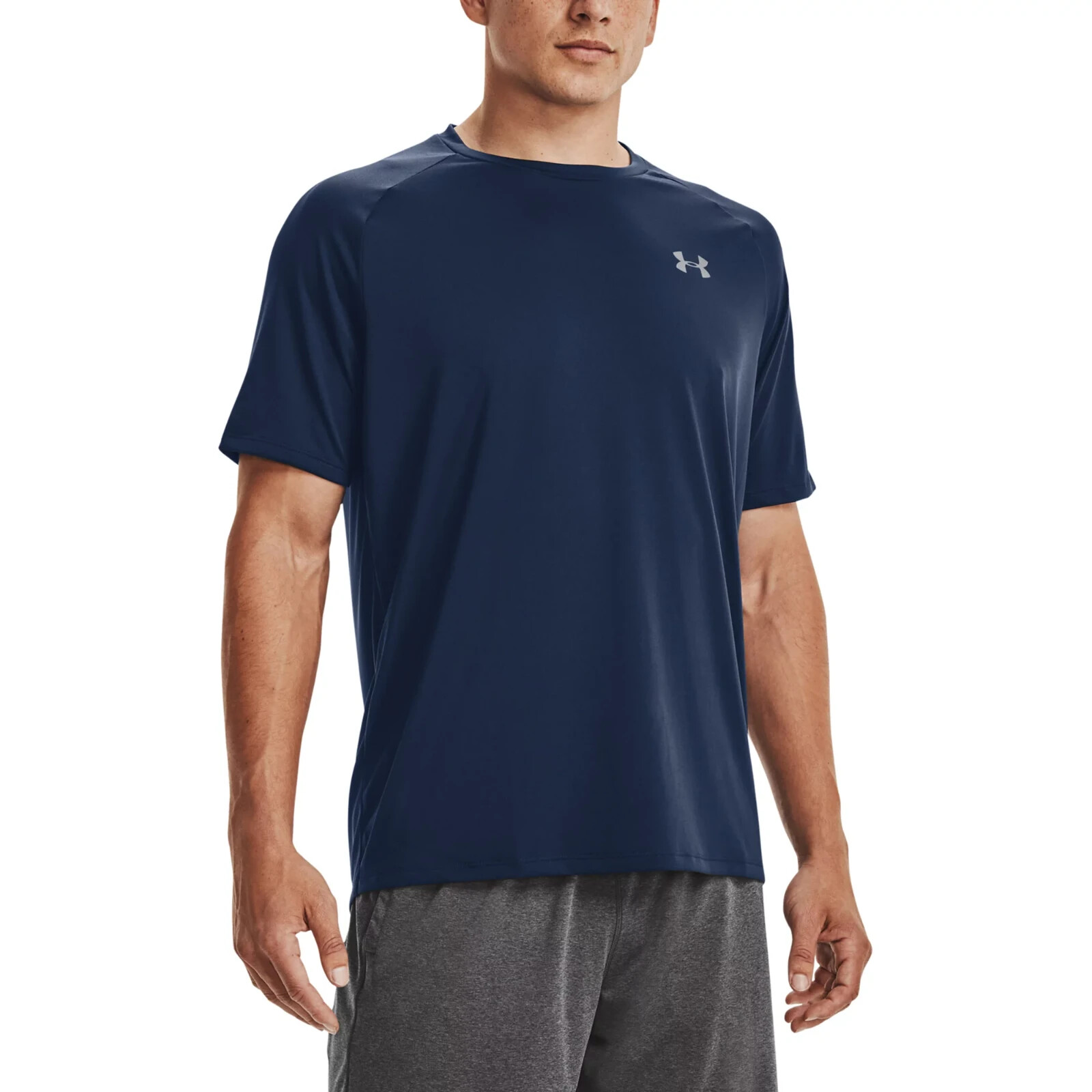 Under Armour Men’s UA Tech 2.0 Short Sleeve Shirt (Academy Blue) 1326413