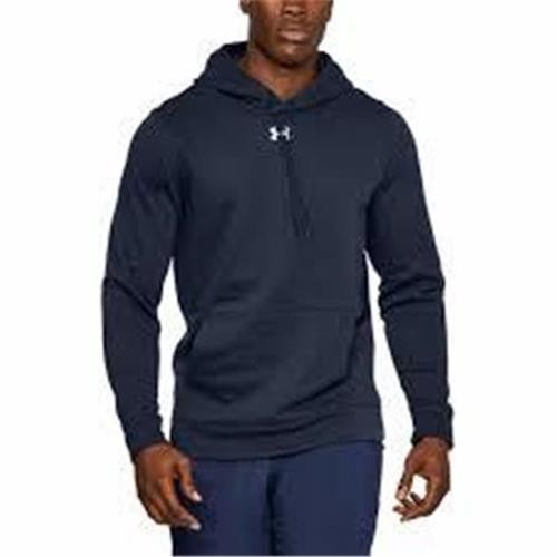 NEW MENS UNDER ARMOUR RIVAL FLEECE NAVY BLUE HOODIE SWEATSHIRT XL 1300123 410