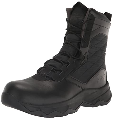 Under Armour Men’s Stellar G2 Protect Military Tactical Boot Black/Pitch Gray