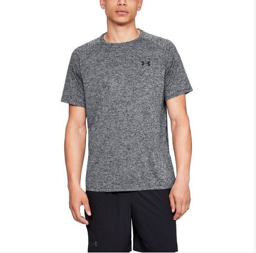 Under Armour Mens UA Tech 2.0 T-Shirt Short Sleeve Athletic Training Gray NEW