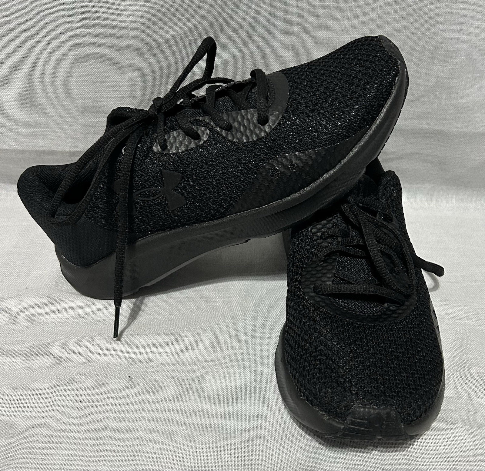Under Armour Charged Pursuit 3 Mens Running Shoes Black Cushioned Trainers Sz 7