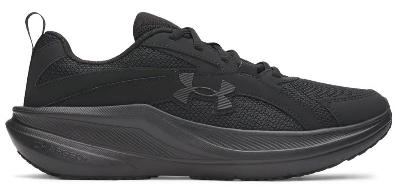 Under Armour Men’s Assert 11 Running Shoe Black/Black (Select Size)