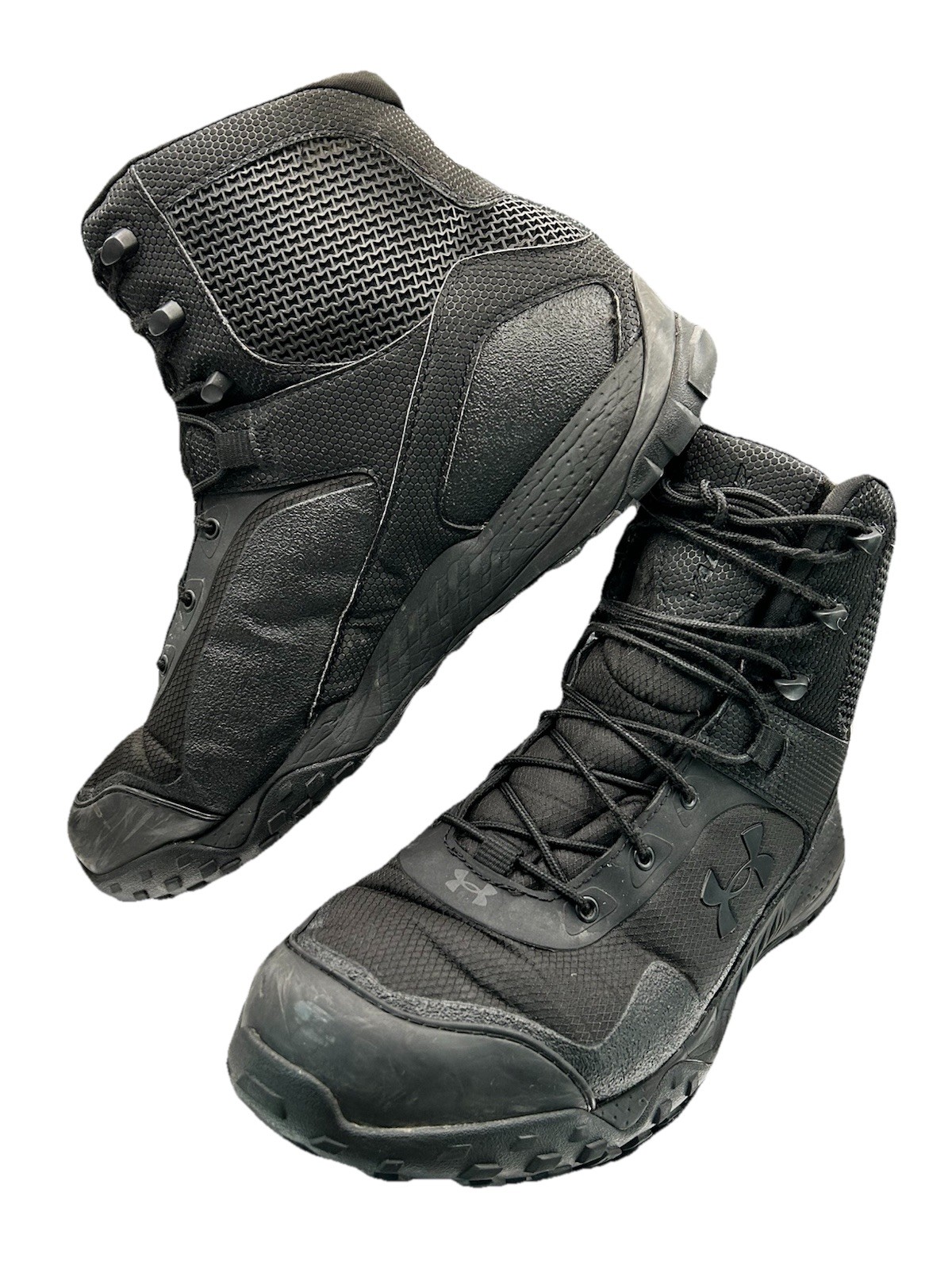 Under Armour Tactical Boots Mens 12 Black Military Duty Hiking 3021034