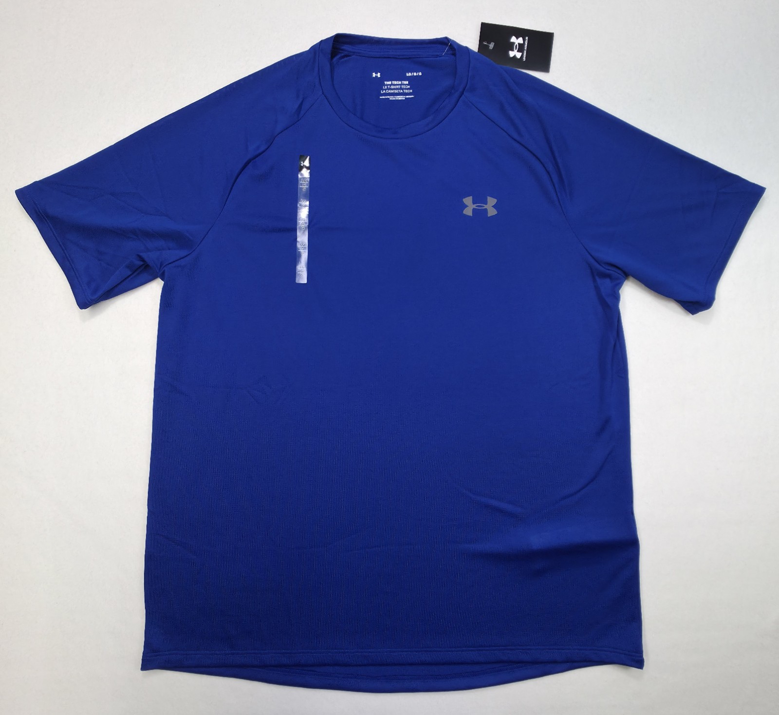 Under Armour Men’s UA Tech 2.0 Short Sleeve T-Shirt Size Large Blue