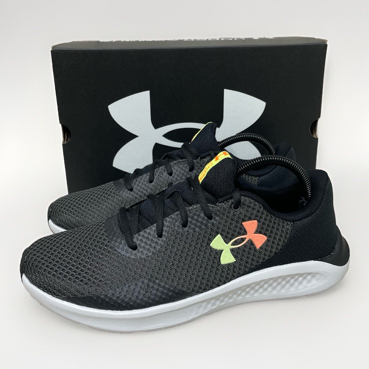 Under Armour Men’s Charged Pursuit 3 Running Shoes sz 10 Gray Athletic Sneakers