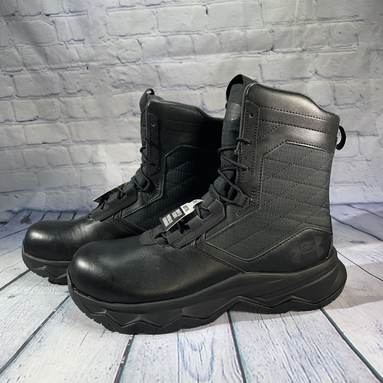 Under Armour UA Stellar G2 8″ Protect Tactical Duty Boots 3024947-001 Mens 8.5 D