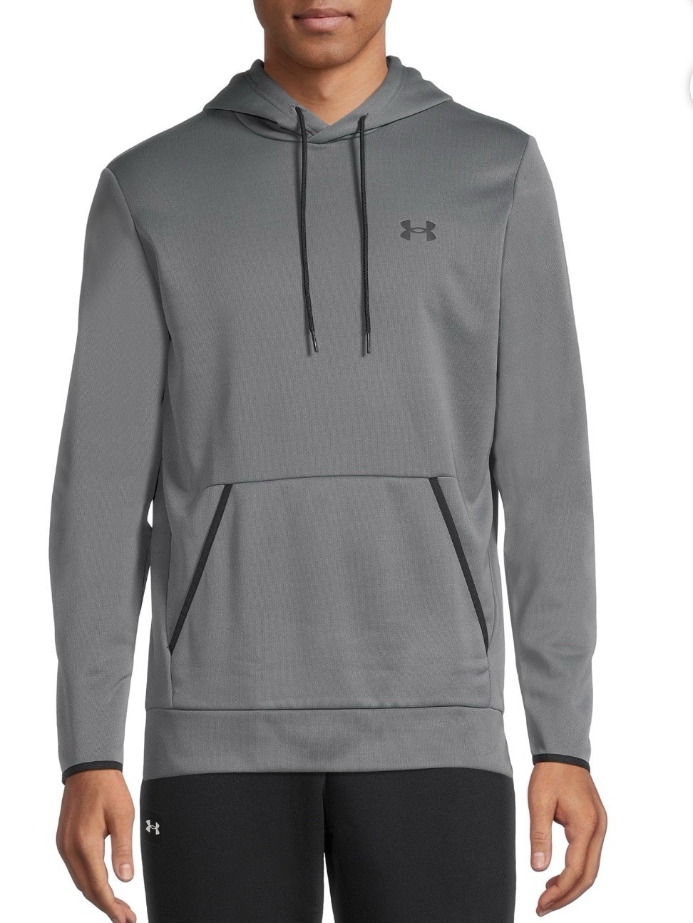 Under Armour Men’s XL 100% Poly Fleece Hoodie Pitch Grey
