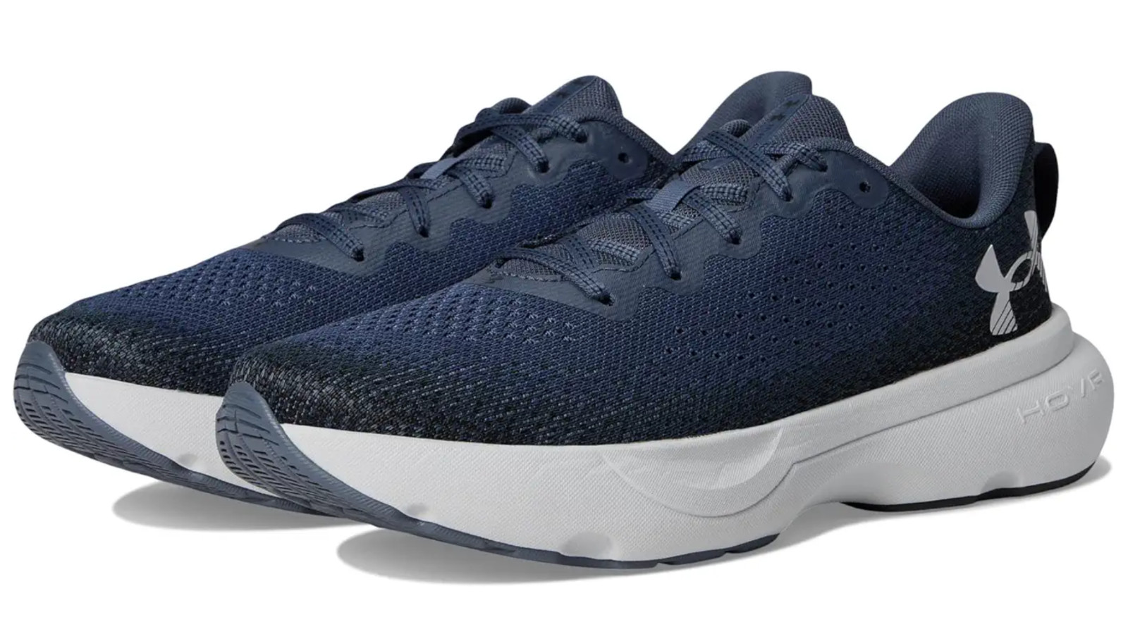 Under Armour UA Infinite Men’s HOVR™ Running Shoes Navy Black White $100 NEW BOX