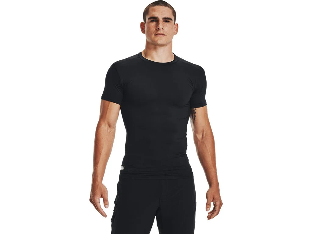 Under Armour Mens Tactical HeatGear Compression Short Sleeve T-Shirt – Superior