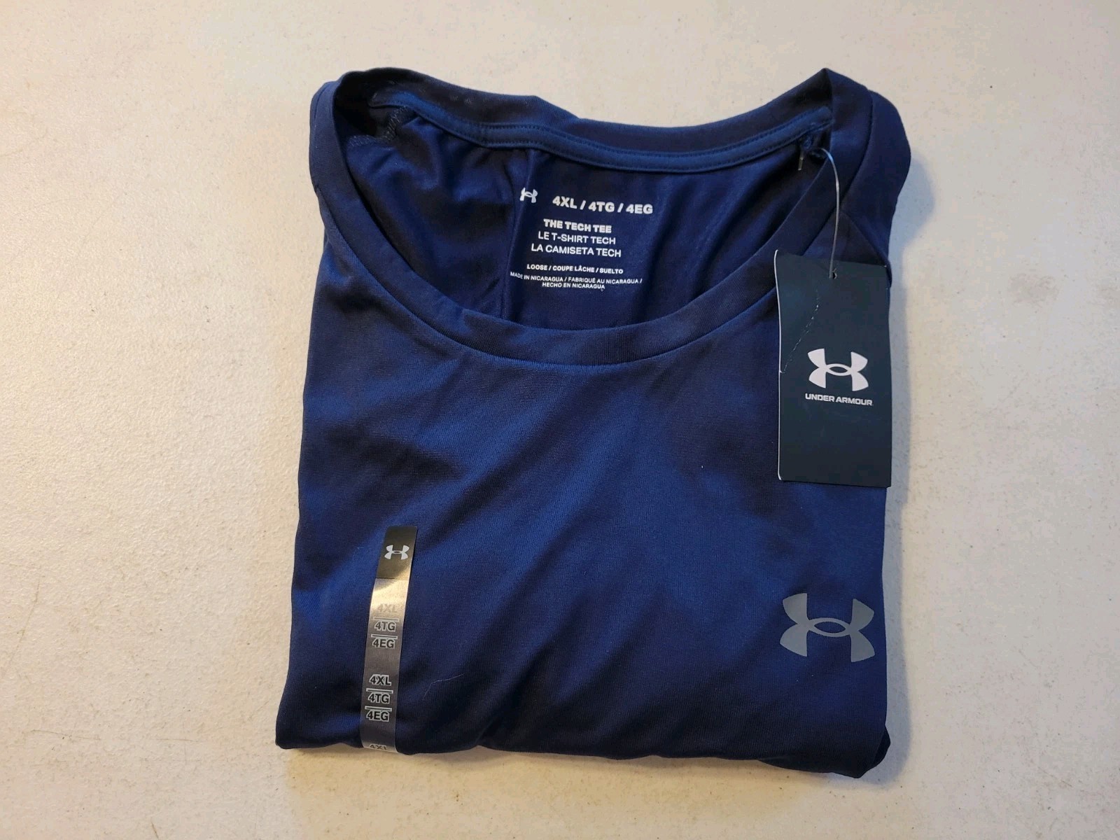 UNDER ARMOUR TECH 2.0 SHORT SLEEVE TEE MOISTURE WICKING, QUICK DRY TECHNOLOGY