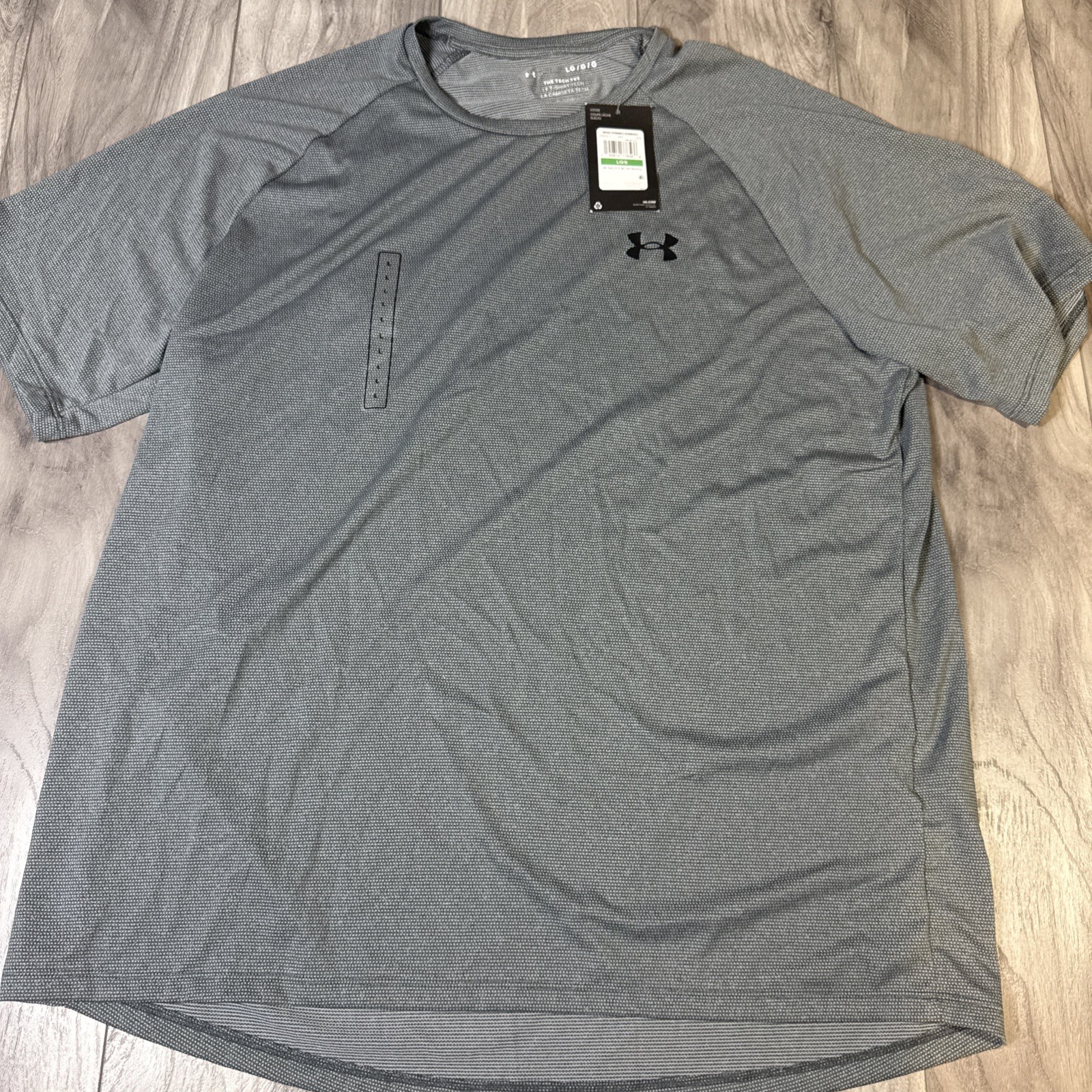 Under Armour 1326413 Men’s UA Tech 2.0 Training T-Shirt, Academy/Steel, Medium