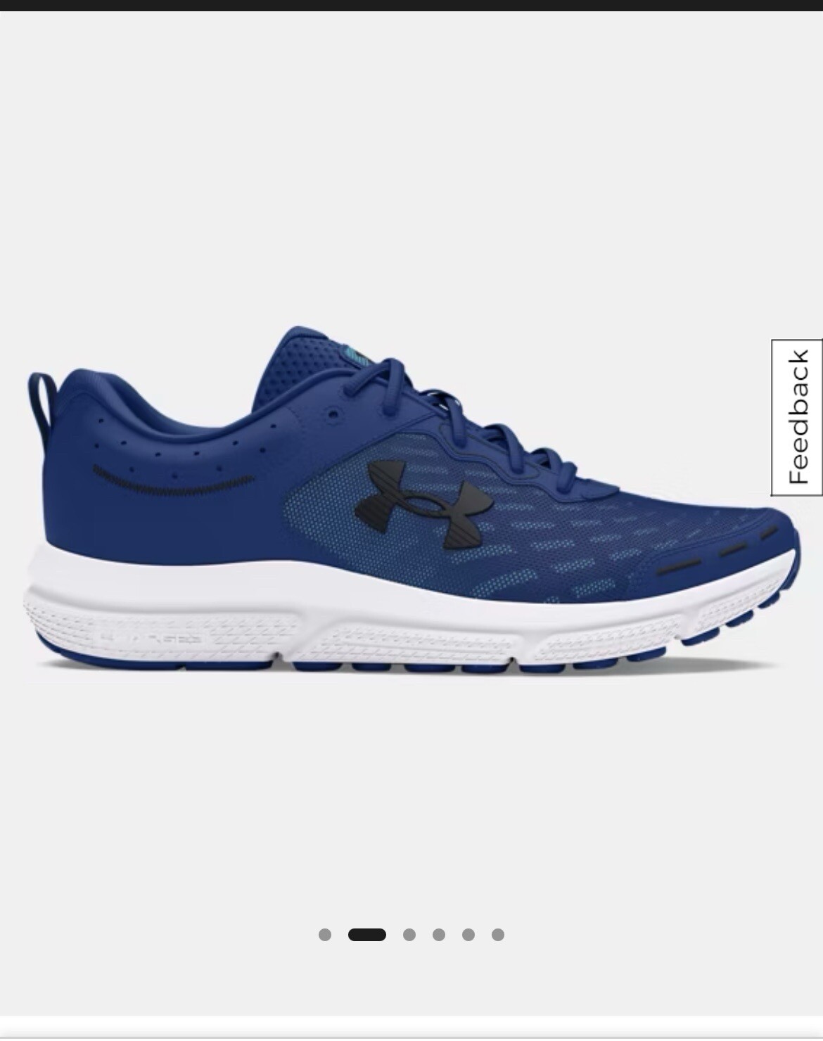 Under Armour Charged Assert 10 Lifestyle Fitness Blue