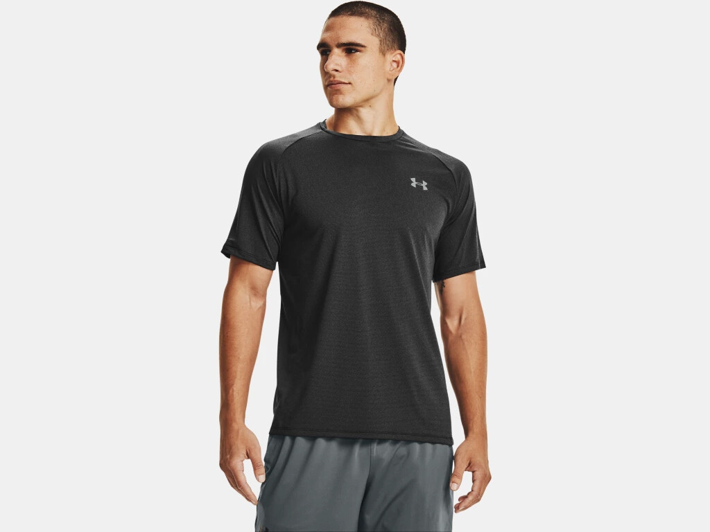 Under Armour Men’s UA Tech 2.0 Short Sleeve T-Shirt 1345317-001 Black